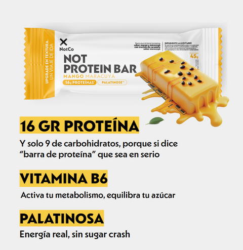 NotSnack Mango maracuyá 5 un
