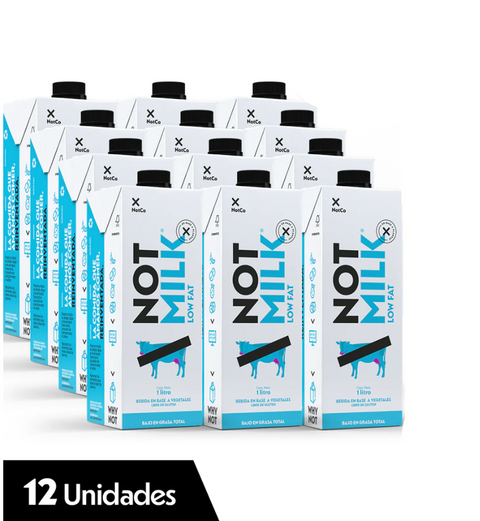 Bebida Vegetal Notmilk Low Fat 12x 1L