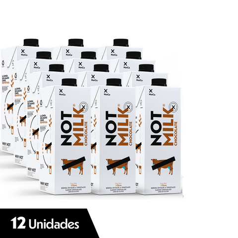 Bebida Vegetal Notmilk Chocolate 12x 1L