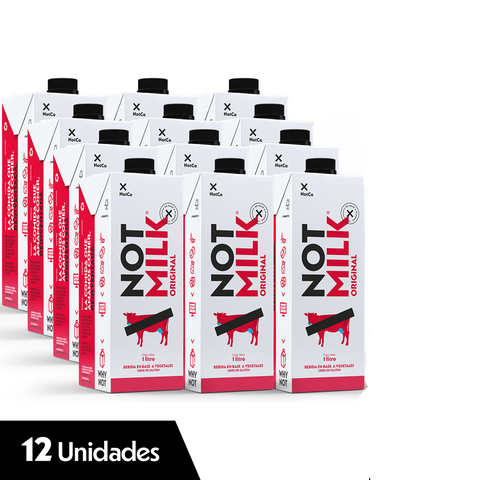 Bebida Vegetal Notmilk Original 12x 1L