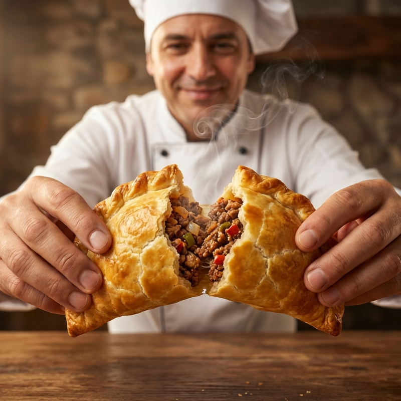 Empanada de Pino Vegana con NotBurger | Receta Chilena Sin Carne