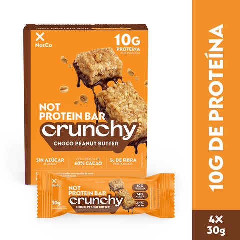 Barra de Proteina NotProtein Crunchy Peanut 30g