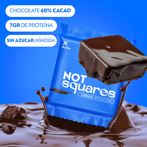 Barra de Proteína NotSquare Choco Tentación 5un 30g