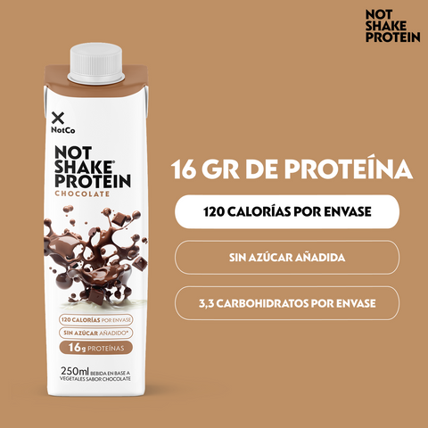 Bebida Vegetal NotShake Protein Chocolate 250 ml 16 g de Proteína