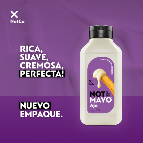 Mayonesa Vegetal NotMayo Ajo 350g