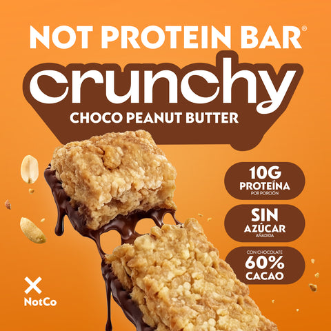 Barra de Proteina NotProtein Crunchy Peanut 30g