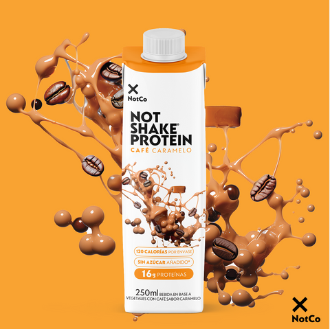 Bebida Vegetal NotShake Café Caramelo 250 ml 16 g de Proteína