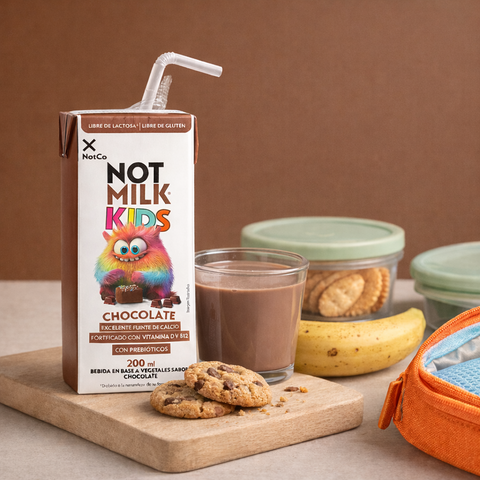 Bebida Vegetal NotMilk Chocolate Kids 200ml 27 unidades