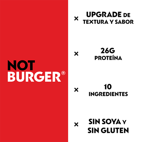 NotBurger 150g Hamburguesa Vegetal