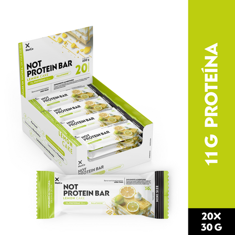 Barra de Proteína NotProtein Bar Lemon Cake 20un 30gr